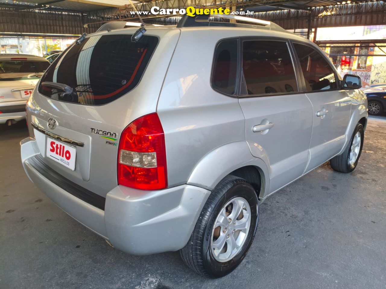 HYUNDAI   TUCSON 2.0 16V FLEX AUT.   PRATA 2014 2.0 FLEX - Loja