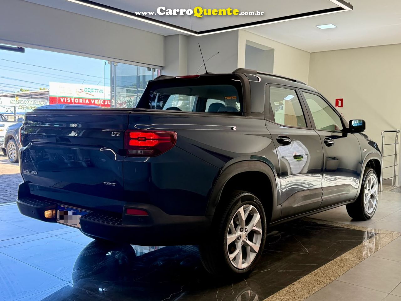 CHEVROLET   MONTANA LTZ 1.2 TURBO FLEX 12V 4P AUT.   AZUL 2025 1.2 FLEX - Loja