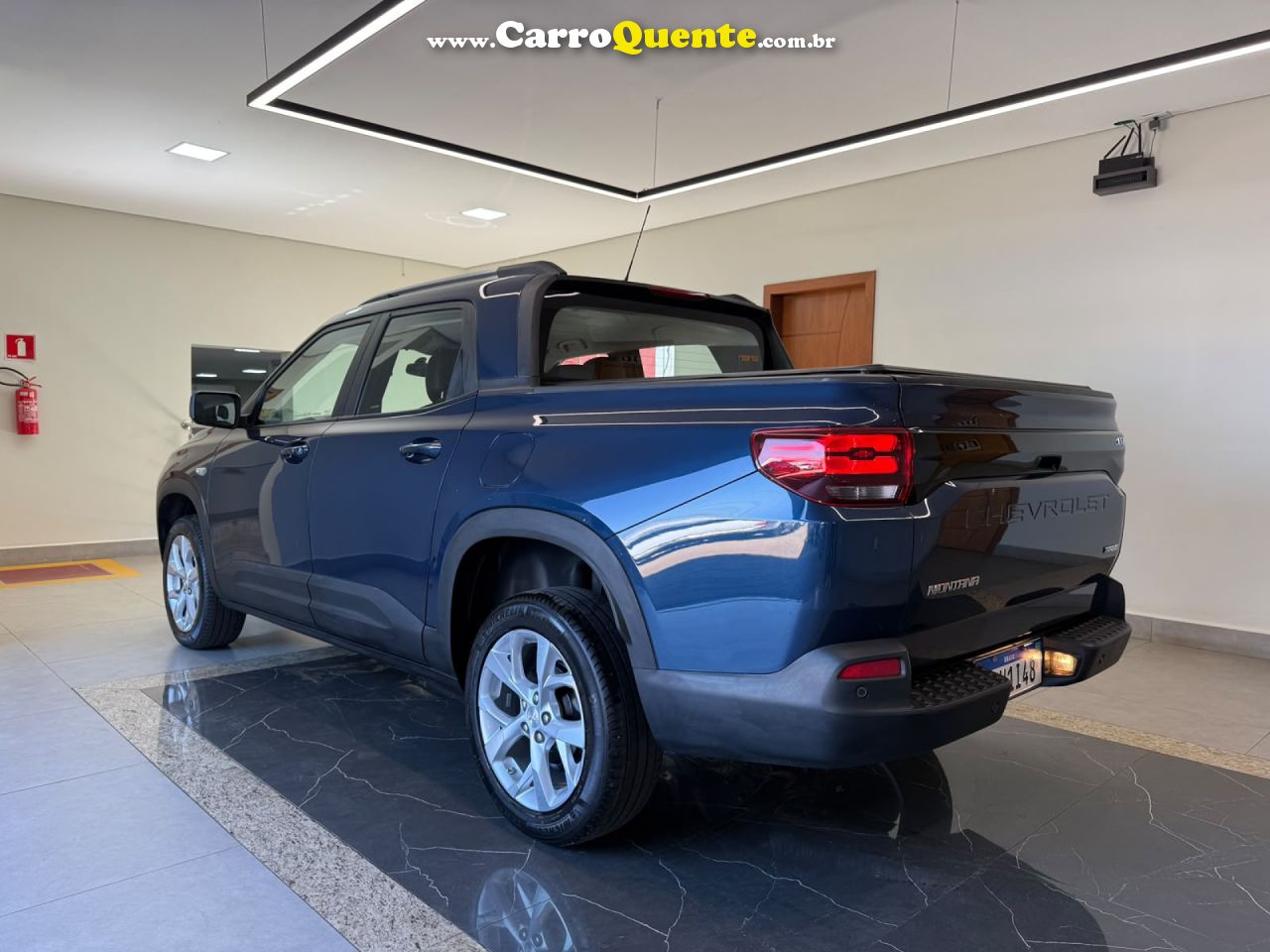 CHEVROLET   MONTANA LTZ 1.2 TURBO FLEX 12V 4P AUT.   AZUL 2025 1.2 FLEX - Loja