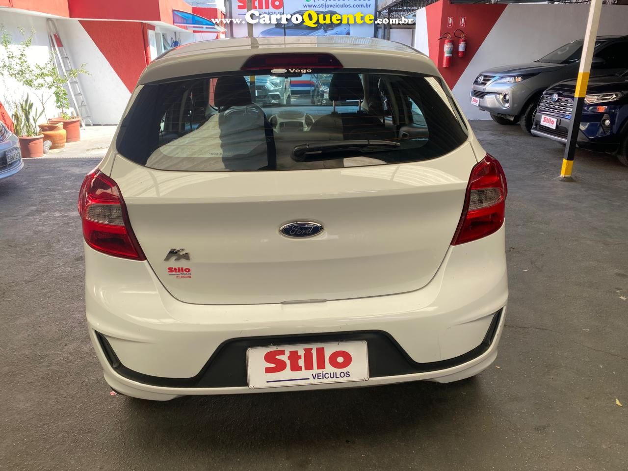 FORD   KA 1.0 S TIVCT FLEX 5P   BRANCO 2019 1.0 FLEX - Loja