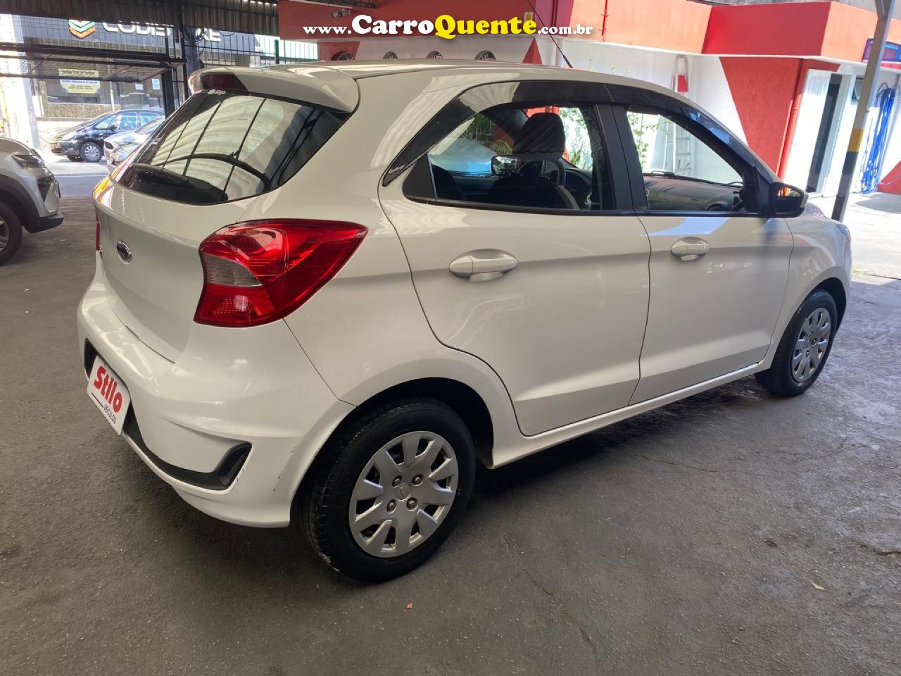 FORD   KA 1.0 S TIVCT FLEX 5P   BRANCO 2019 1.0 FLEX - Loja