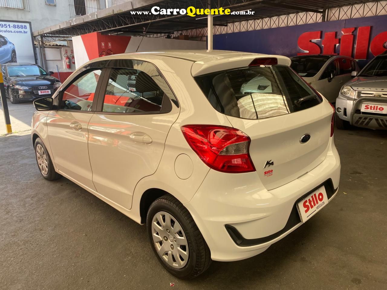 FORD   KA 1.0 S TIVCT FLEX 5P   BRANCO 2019 1.0 FLEX - Loja
