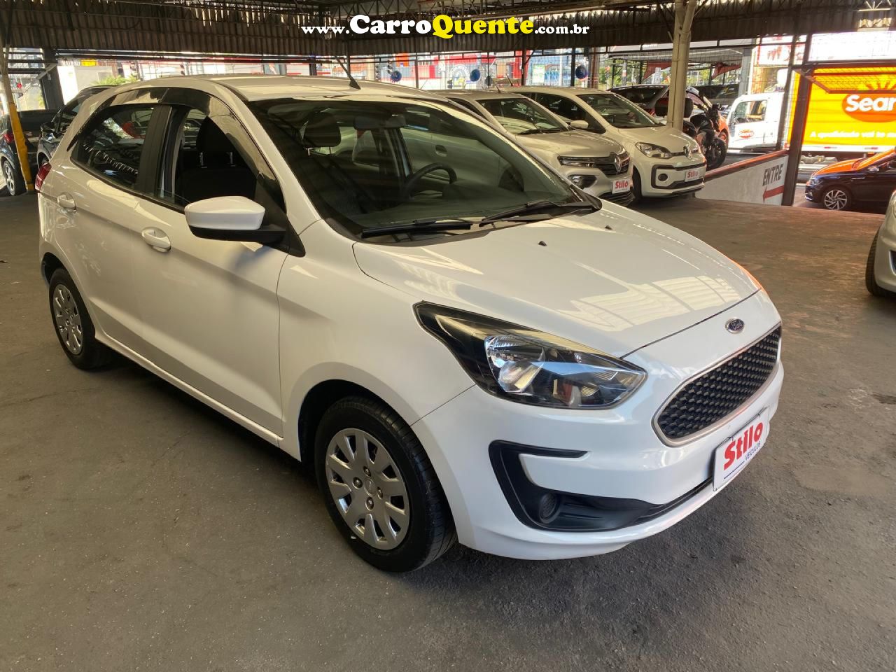 FORD   KA 1.0 S TIVCT FLEX 5P   BRANCO 2019 1.0 FLEX - Loja