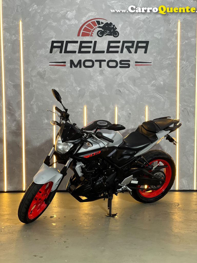 YAMAHA    MT03 ABS    CINZA 2020 321 GASOLINA - Loja