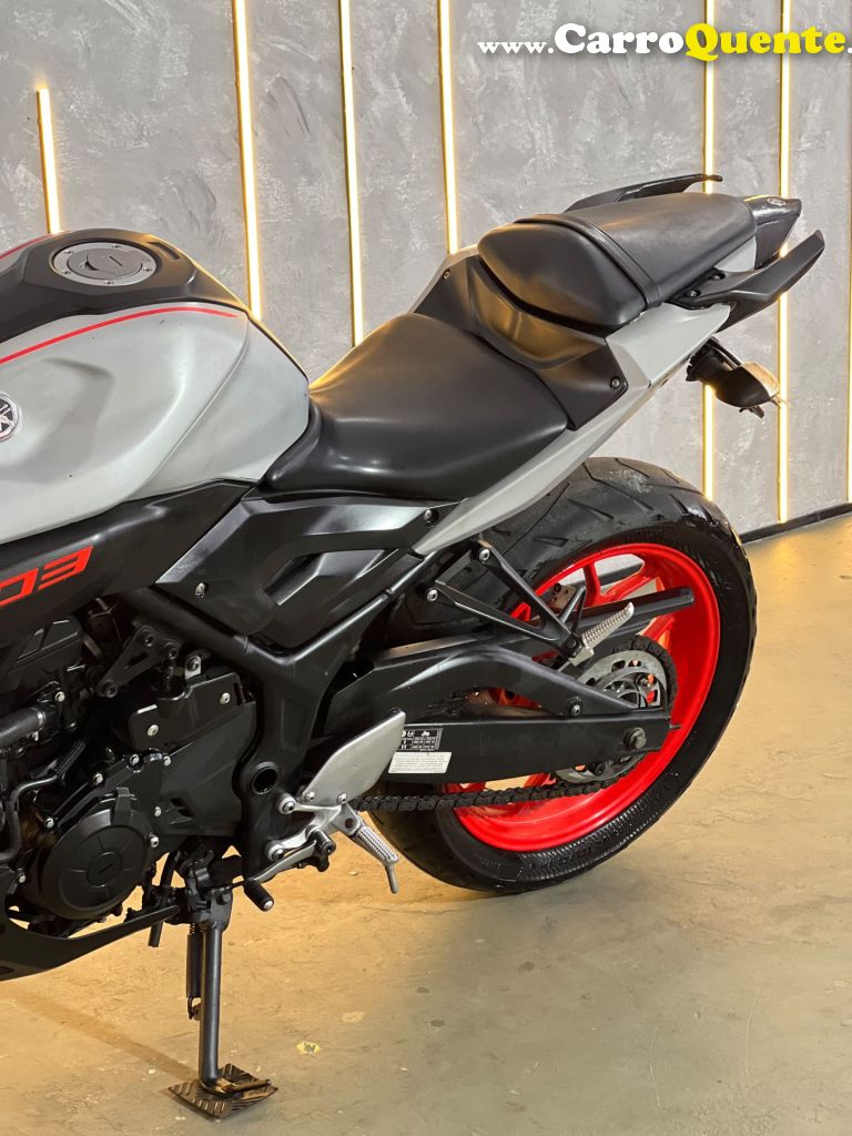 YAMAHA    MT03 ABS    CINZA 2020 321 GASOLINA - Loja