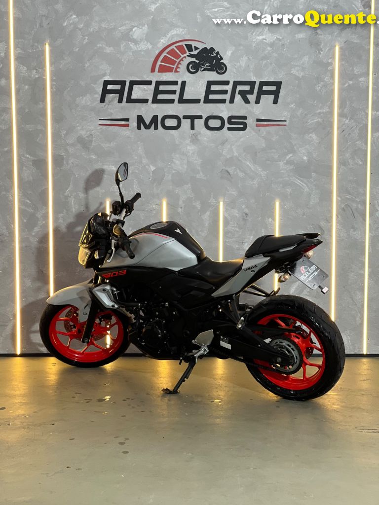 YAMAHA    MT03 ABS    CINZA 2020 321 GASOLINA - Loja