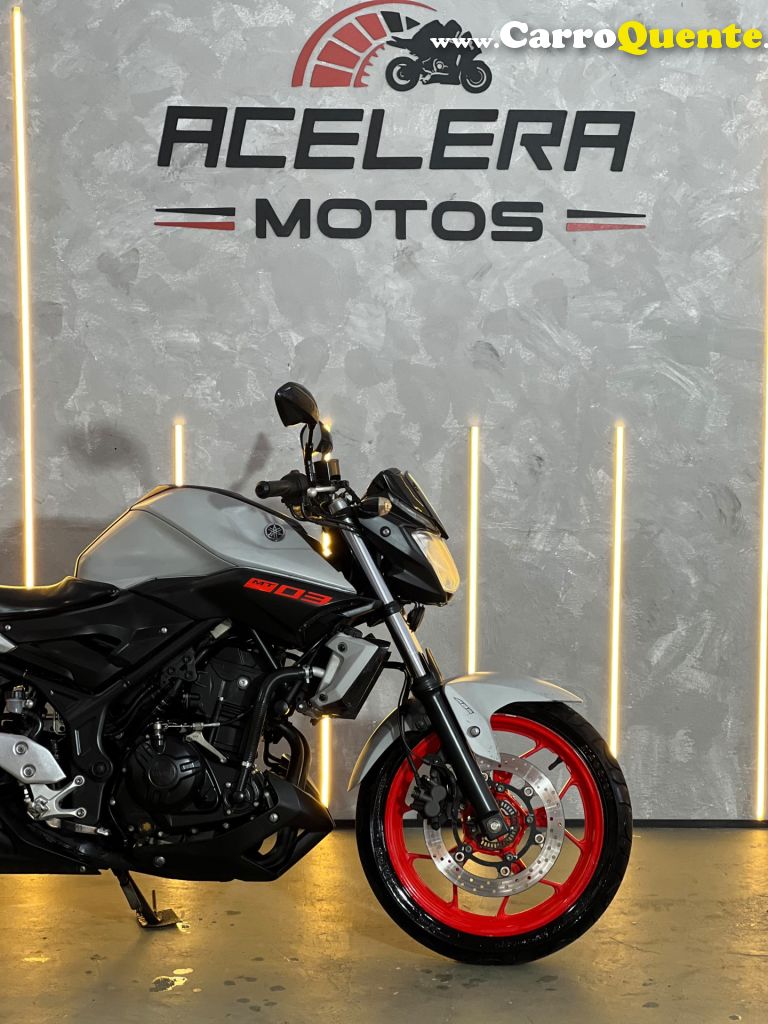 YAMAHA    MT03 ABS    CINZA 2020 321 GASOLINA - Loja