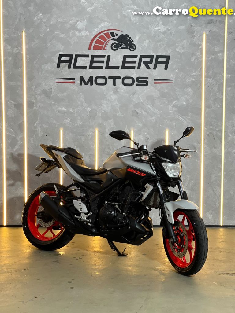 YAMAHA    MT03 ABS    CINZA 2020 321 GASOLINA - Loja