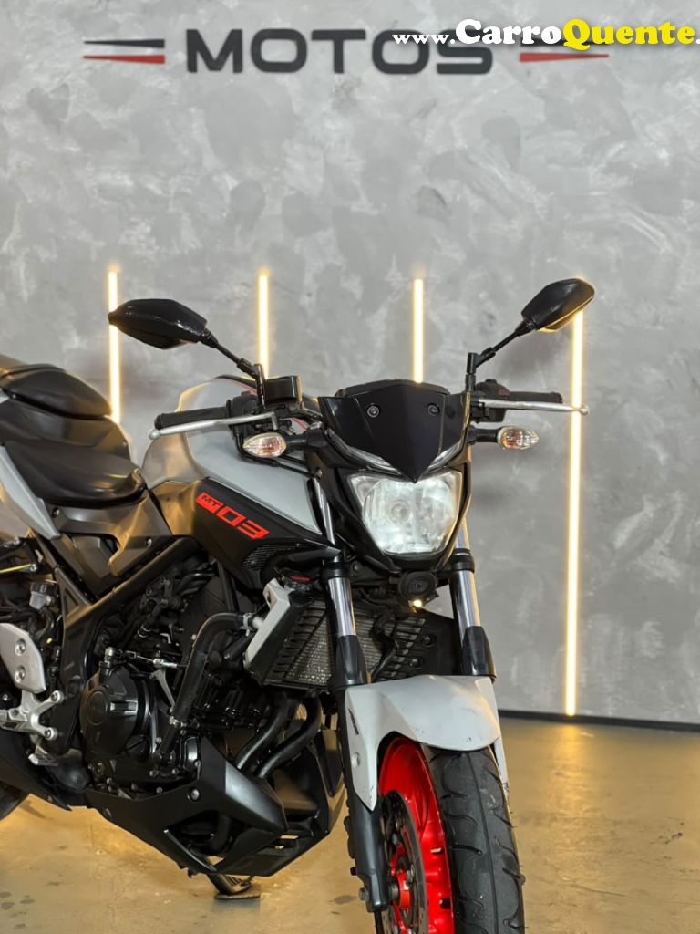 YAMAHA    MT03 ABS    CINZA 2020 321 GASOLINA - Loja