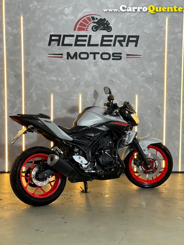 YAMAHA    MT03 ABS    CINZA 2020 321 GASOLINA - Loja