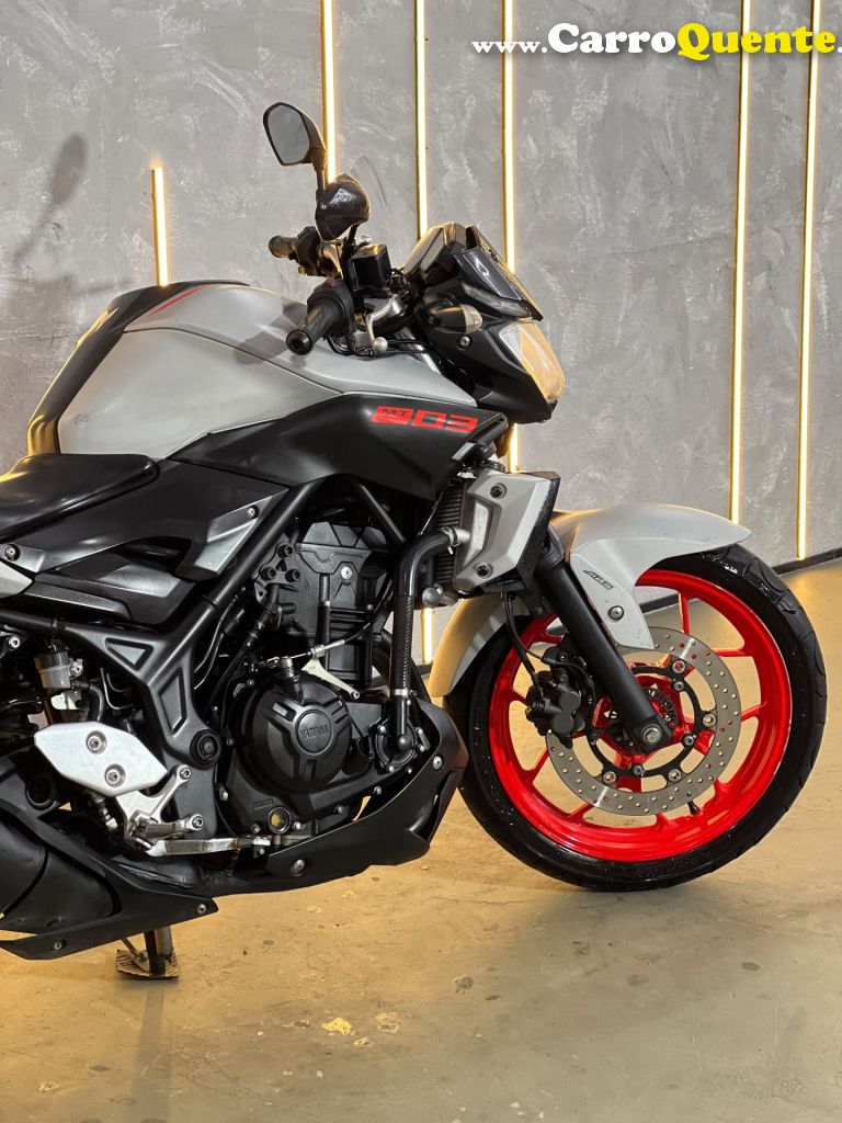 YAMAHA    MT03 ABS    CINZA 2020 321 GASOLINA - Loja