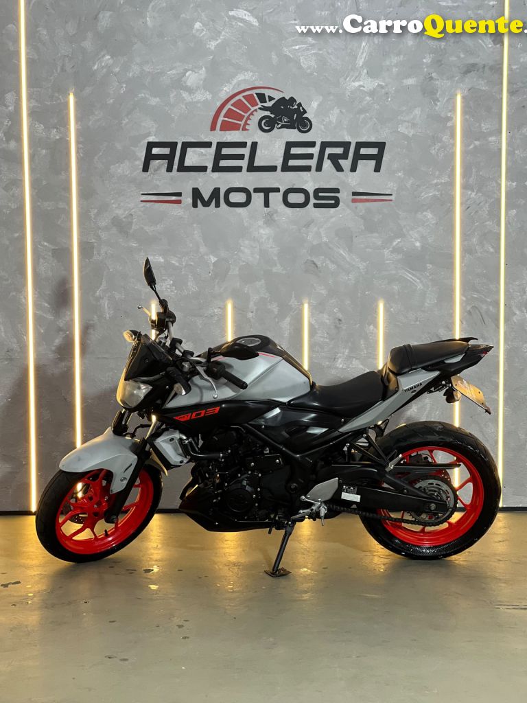 YAMAHA    MT03 ABS    CINZA 2020 321 GASOLINA - Loja