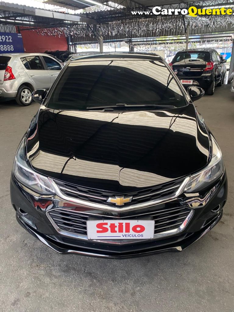 CHEVROLET   CRUZE LTZ 1.4 16V TURBO FLEX 4P AUT.   PRETO 2019 1.4 FLEX - Loja