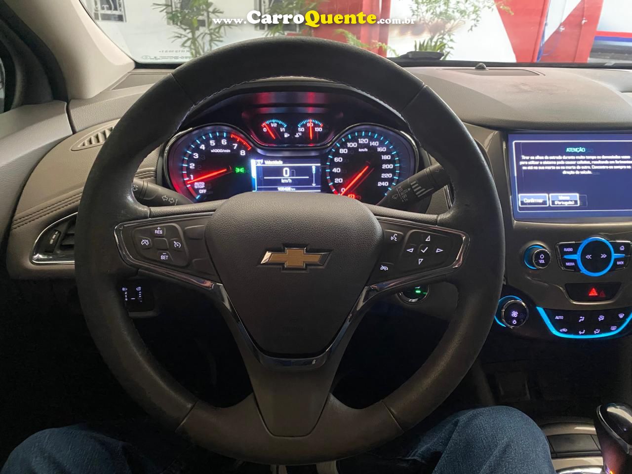 CHEVROLET   CRUZE LTZ 1.4 16V TURBO FLEX 4P AUT.   PRETO 2019 1.4 FLEX - Loja