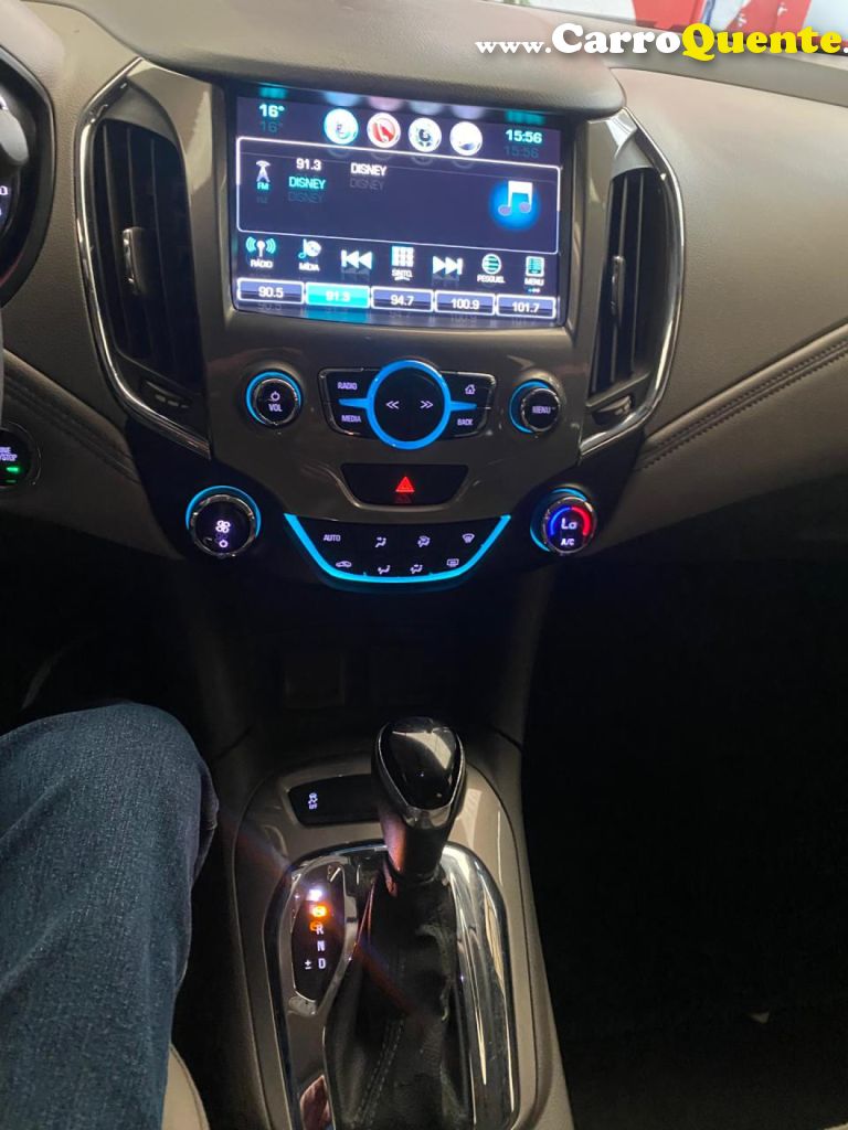 CHEVROLET   CRUZE LTZ 1.4 16V TURBO FLEX 4P AUT.   PRETO 2019 1.4 FLEX - Loja