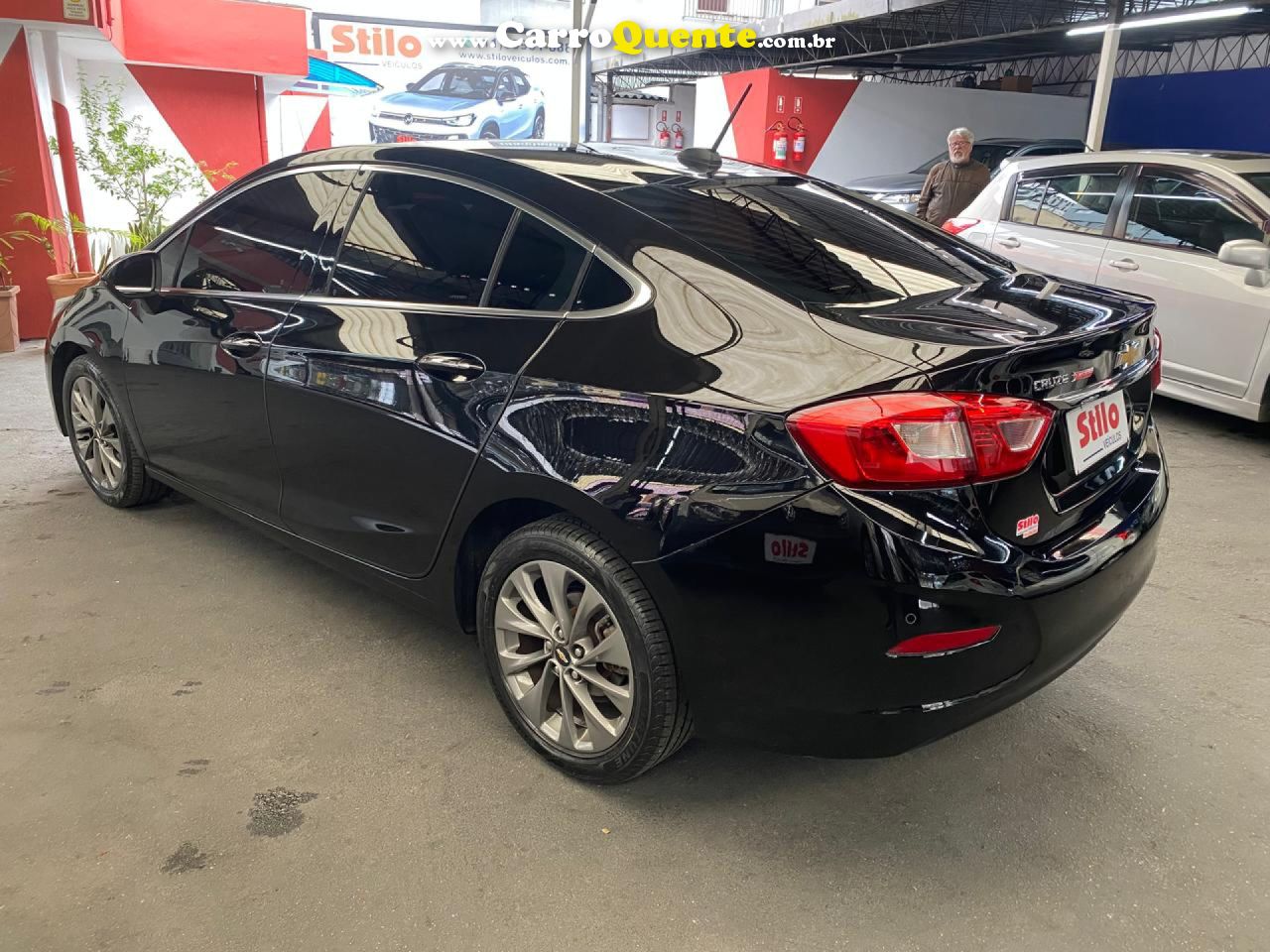 CHEVROLET   CRUZE LTZ 1.4 16V TURBO FLEX 4P AUT.   PRETO 2019 1.4 FLEX - Loja