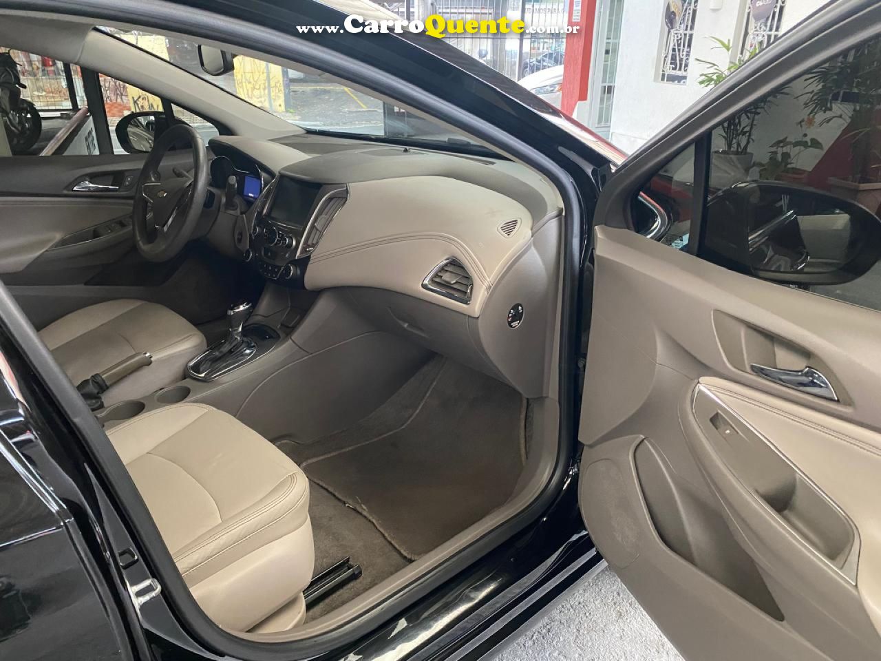 CHEVROLET   CRUZE LTZ 1.4 16V TURBO FLEX 4P AUT.   PRETO 2019 1.4 FLEX - Loja