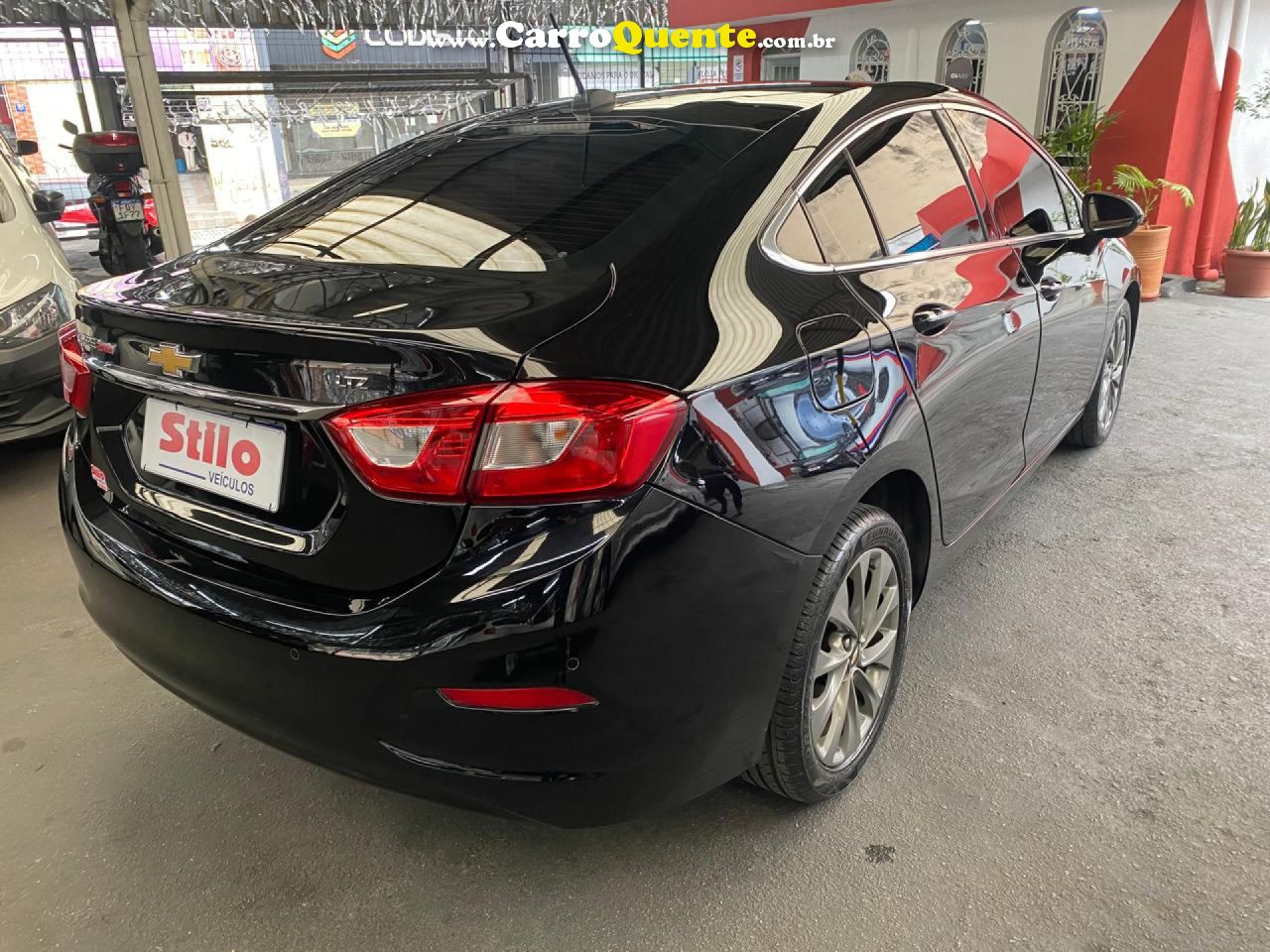 CHEVROLET   CRUZE LTZ 1.4 16V TURBO FLEX 4P AUT.   PRETO 2019 1.4 FLEX - Loja