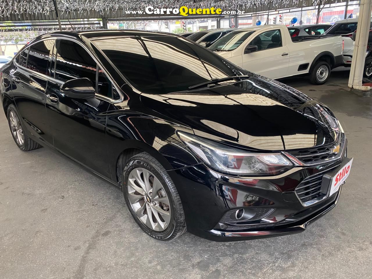 CHEVROLET   CRUZE LTZ 1.4 16V TURBO FLEX 4P AUT.   PRETO 2019 1.4 FLEX - Loja