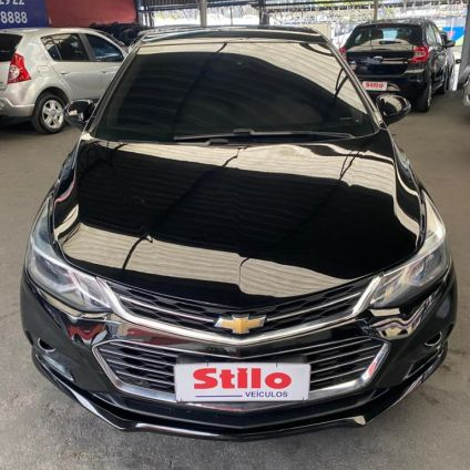 CHEVROLET   CRUZE LTZ 1.4 16V TURBO FLEX 4P AUT.   PRETO 2019 1.4 FLEX
