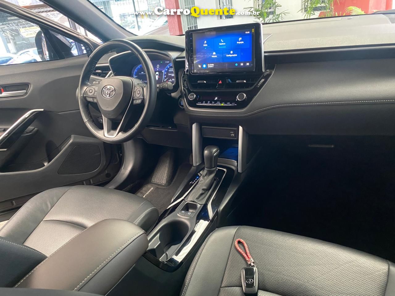 TOYOTA   COROLLA CROSS XRE 2.0 16V FLEX AUT.   CINZA 2025 2.0 FLEX - Loja