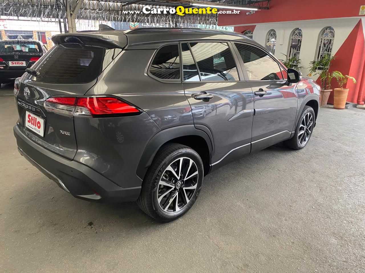 TOYOTA   COROLLA CROSS XRE 2.0 16V FLEX AUT.   CINZA 2025 2.0 FLEX - Loja