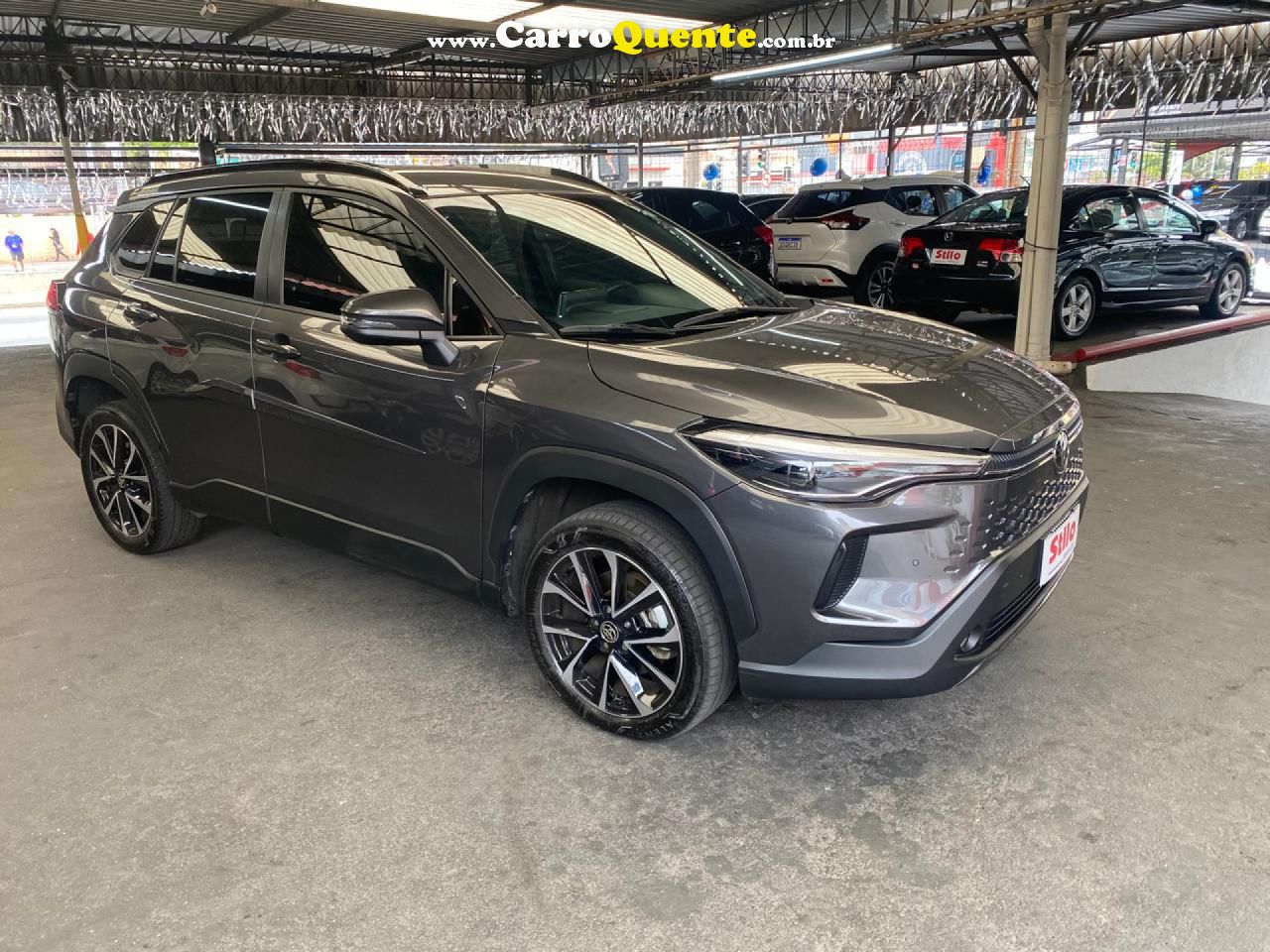 TOYOTA   COROLLA CROSS XRE 2.0 16V FLEX AUT.   CINZA 2025 2.0 FLEX - Loja