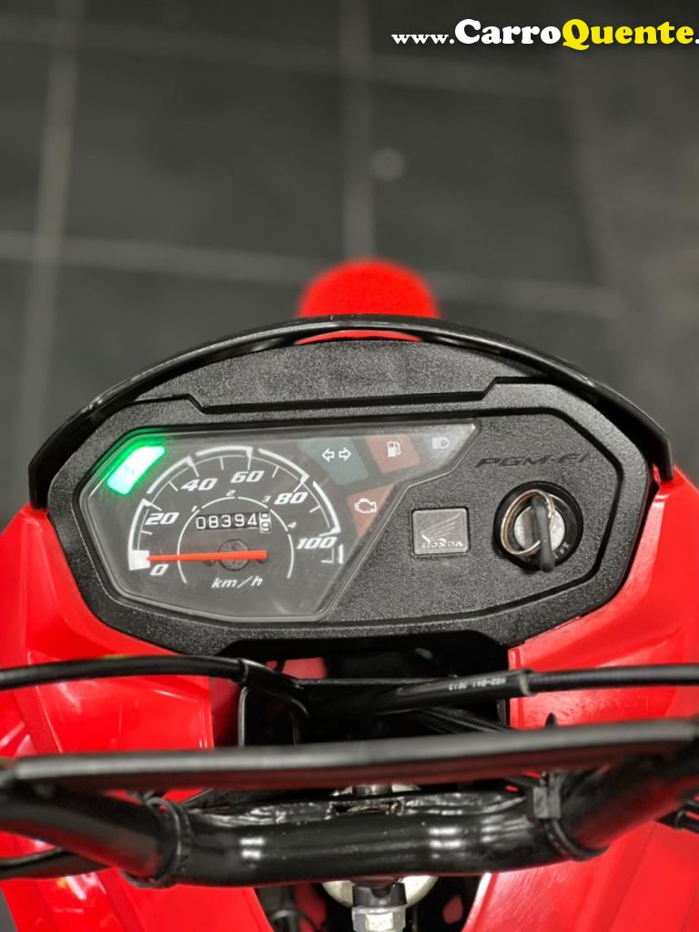 HONDA   POP 110I   VERMELHO 2024 110I GASOLINA - Loja