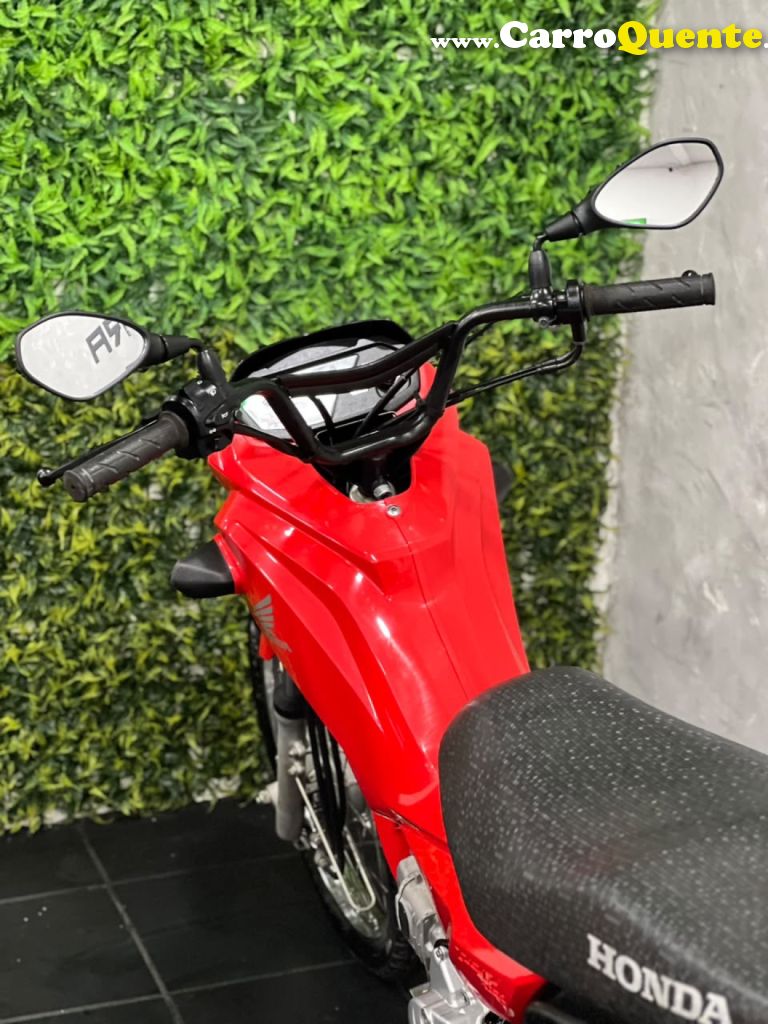 HONDA   POP 110I   VERMELHO 2024 110I GASOLINA - Loja