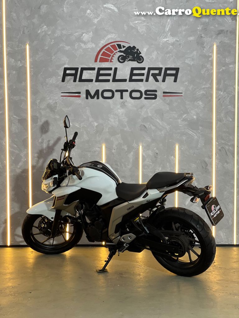 YAMAHA    FZ25 FAZER   BRANCO 2019 249 FLEX - Loja