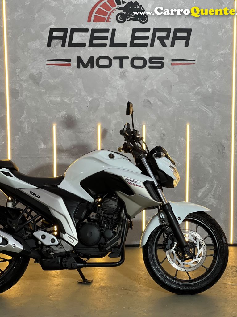 YAMAHA    FZ25 FAZER   BRANCO 2019 249 FLEX - Loja