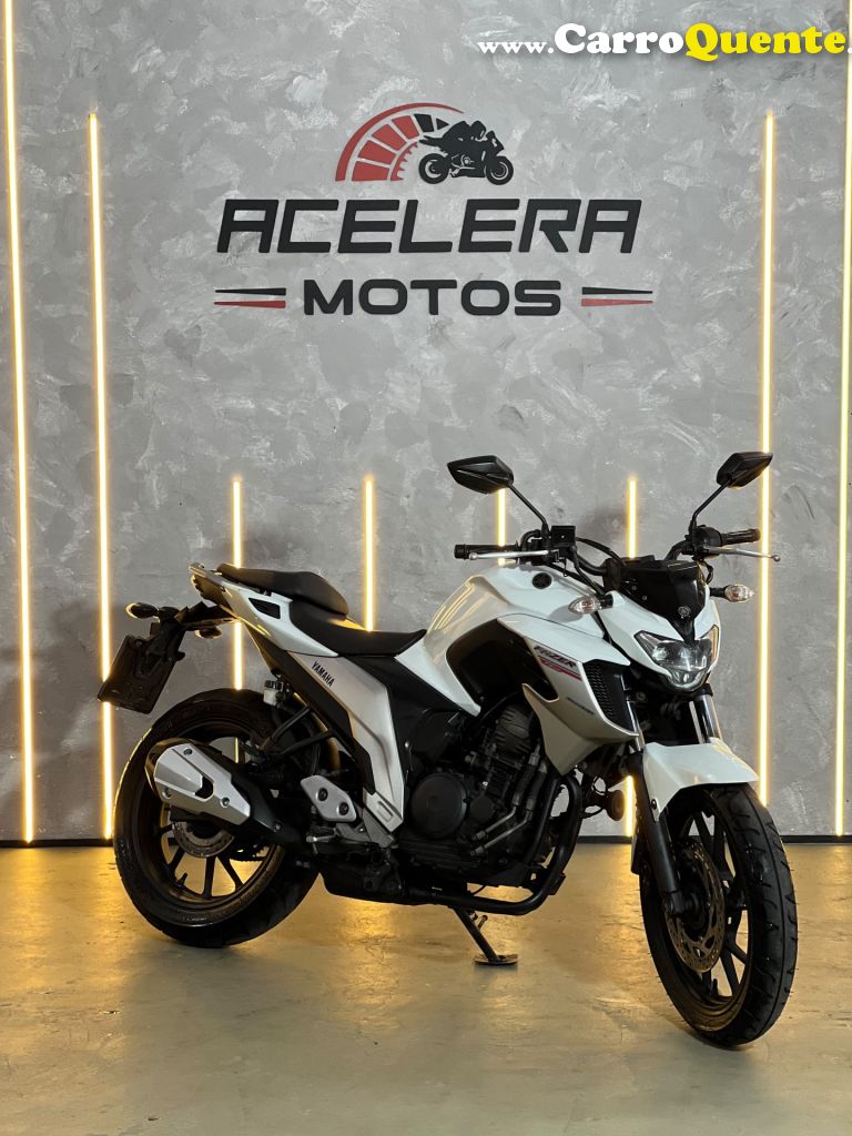 YAMAHA    FZ25 FAZER   BRANCO 2019 249 FLEX - Loja