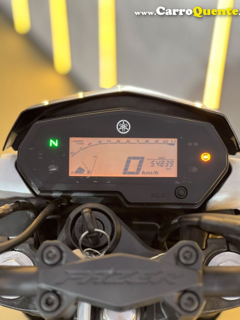 YAMAHA    FZ25 FAZER   BRANCO 2019 249 FLEX - Loja