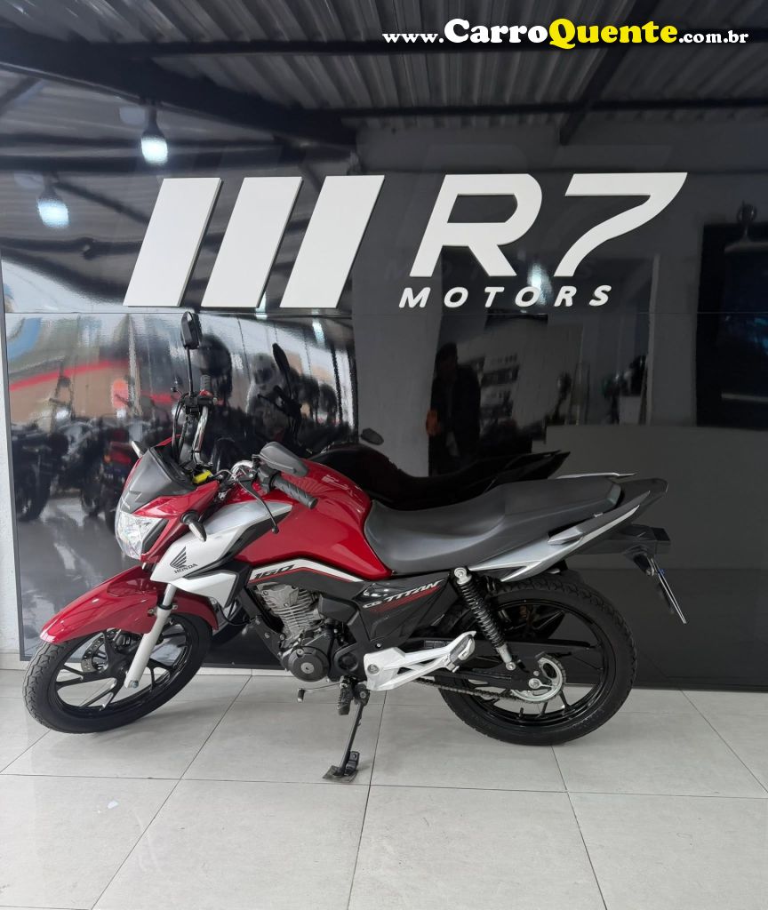 HONDA   CG 160 TITAN FLEXONEED.ESPECIAL 40 ANOS   VERMELHO 2024 160 FLEX - Loja