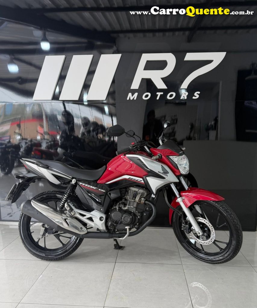 HONDA   CG 160 TITAN FLEXONEED.ESPECIAL 40 ANOS   VERMELHO 2024 160 FLEX - Loja