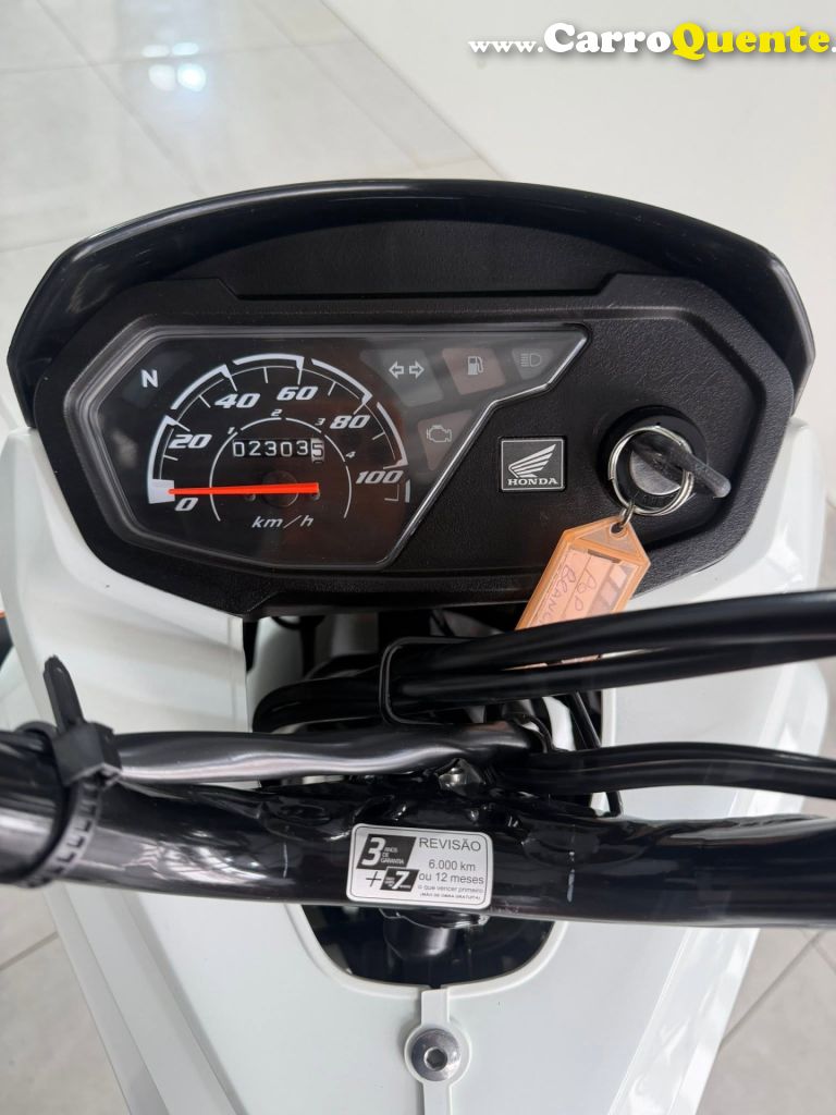 HONDA   POP 110I   BRANCO 2026 110 GASOLINA - Loja