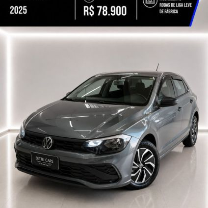 VOLKSWAGEN   POLO TRACK 1.0 FLEX 12V 5P   BRANCO 2025 1.0 FLEX