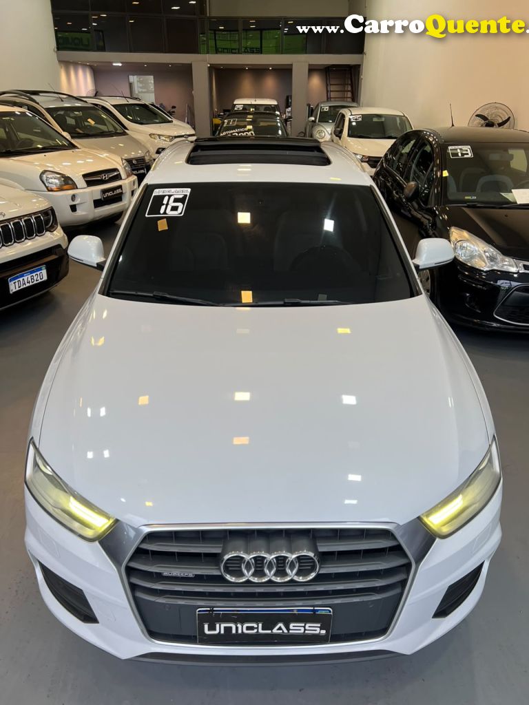 AUDI   Q3 2.0 TFSI QUAT. 170180CV S-TRONIC 5P   BRANCO 2016 2.0 GASOLINA - Loja