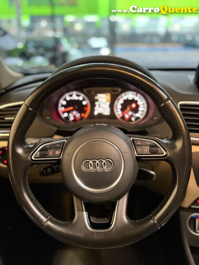 AUDI   Q3 2.0 TFSI QUAT. 170180CV S-TRONIC 5P   BRANCO 2016 2.0 GASOLINA - Loja