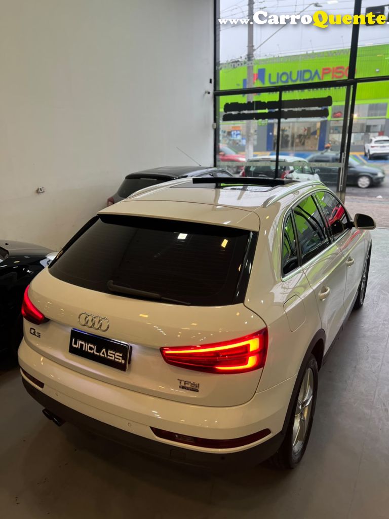 AUDI   Q3 2.0 TFSI QUAT. 170180CV S-TRONIC 5P   BRANCO 2016 2.0 GASOLINA - Loja
