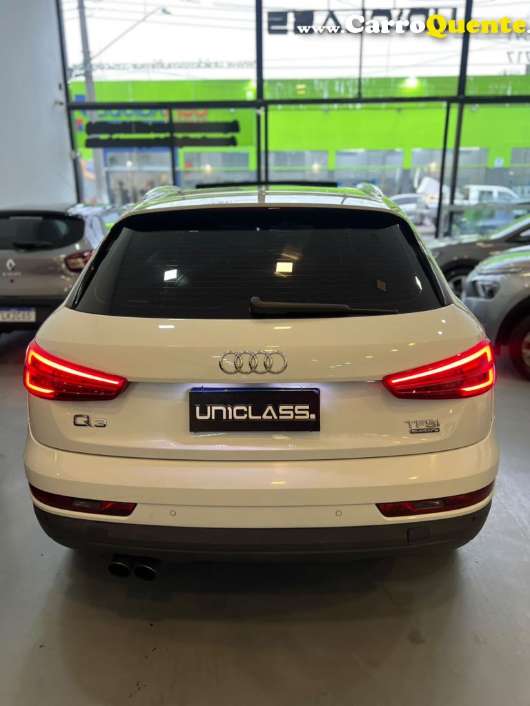 AUDI   Q3 2.0 TFSI QUAT. 170180CV S-TRONIC 5P   BRANCO 2016 2.0 GASOLINA - Loja