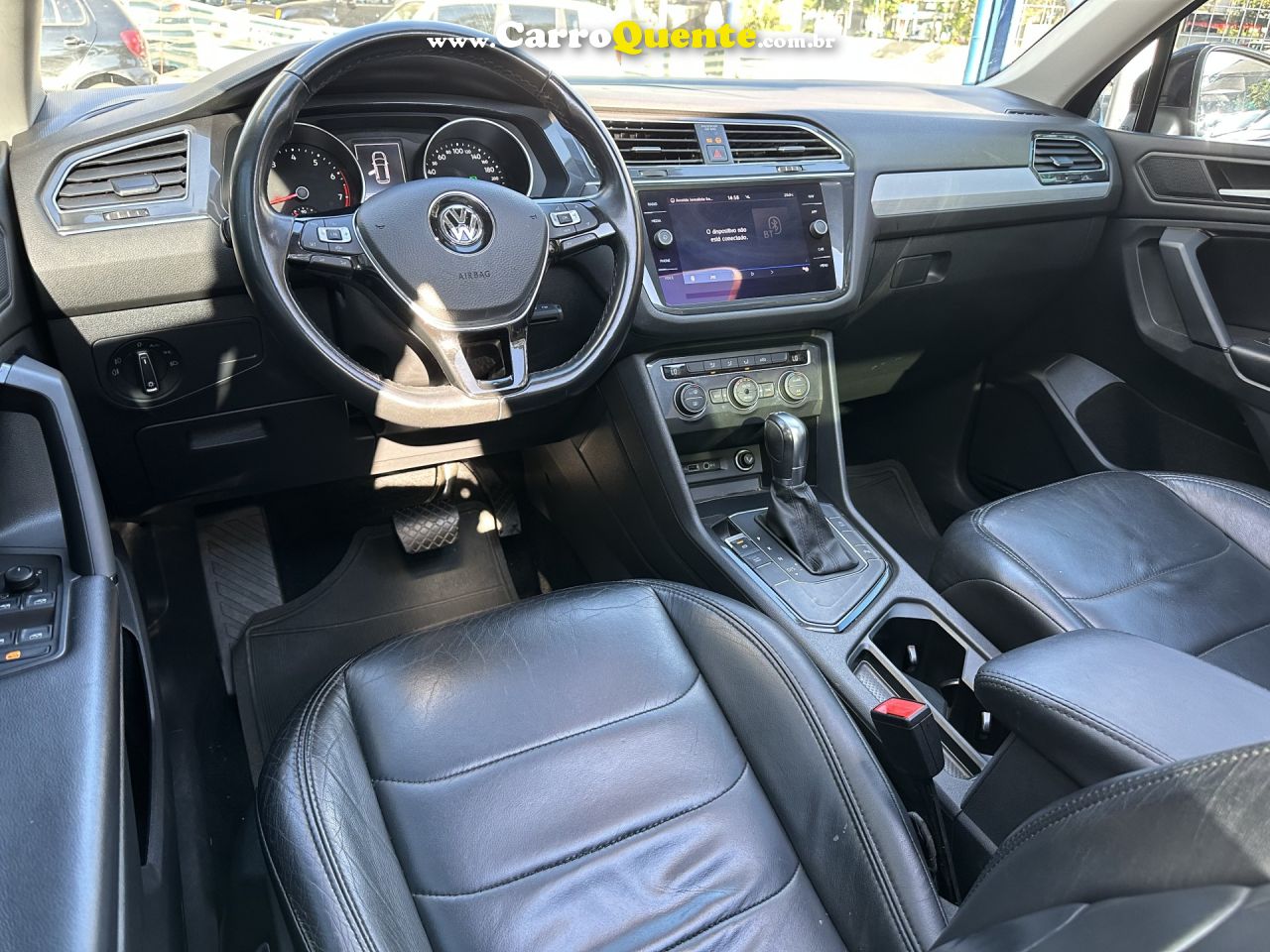 VOLKSWAGEN   TIGUAN ALLSPAC 250 TSI 1.4 FLEX   PRETO 2019 1.4 TSI FLEX - Loja
