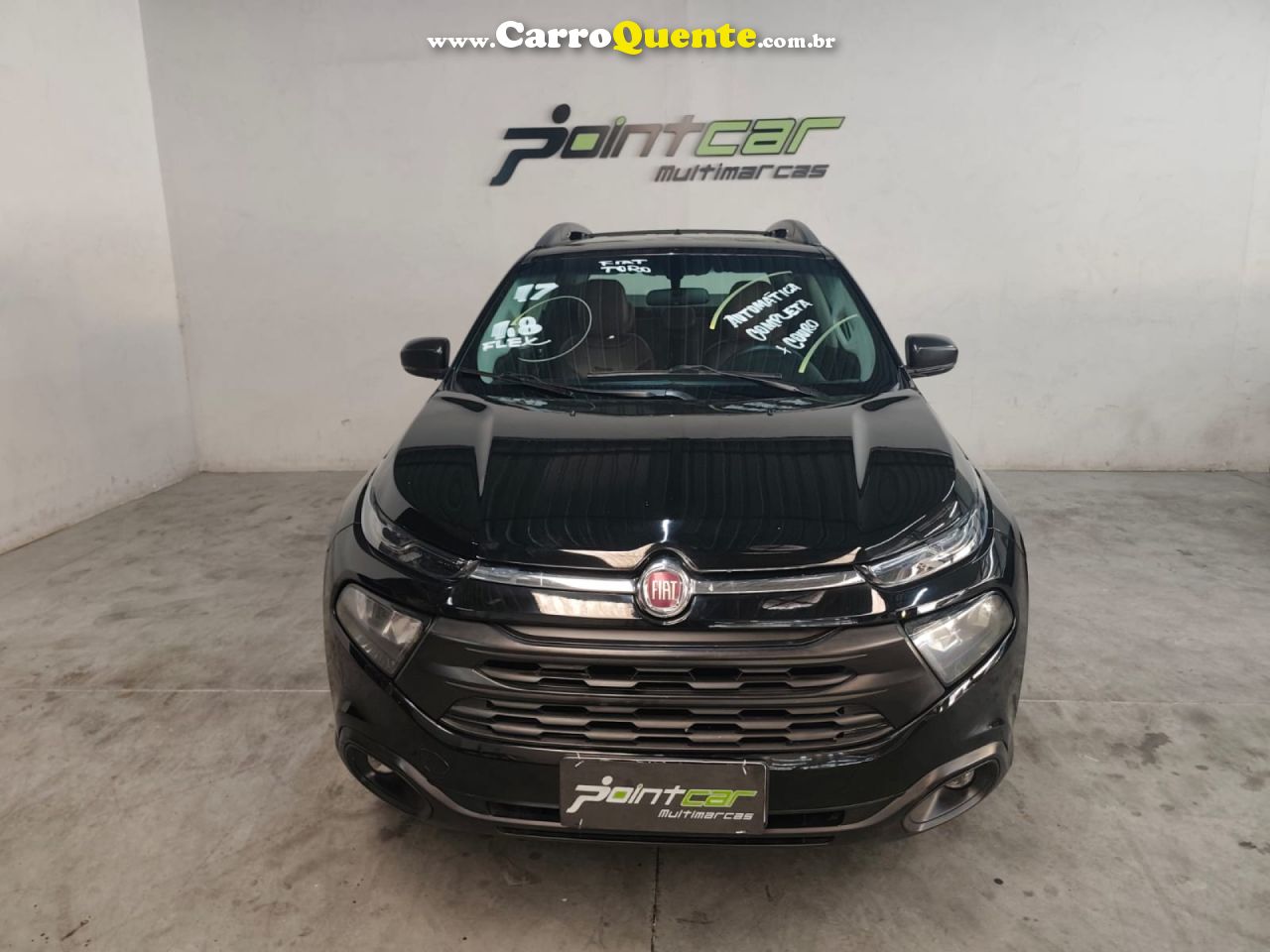 FIAT   TORO FREEDOM 1.8 16V FLEX AUT.   PRETO 2017 1.8 FLEX - Loja
