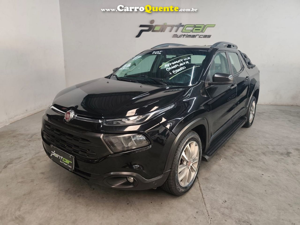 FIAT   TORO FREEDOM 1.8 16V FLEX AUT.   PRETO 2017 1.8 FLEX - Loja