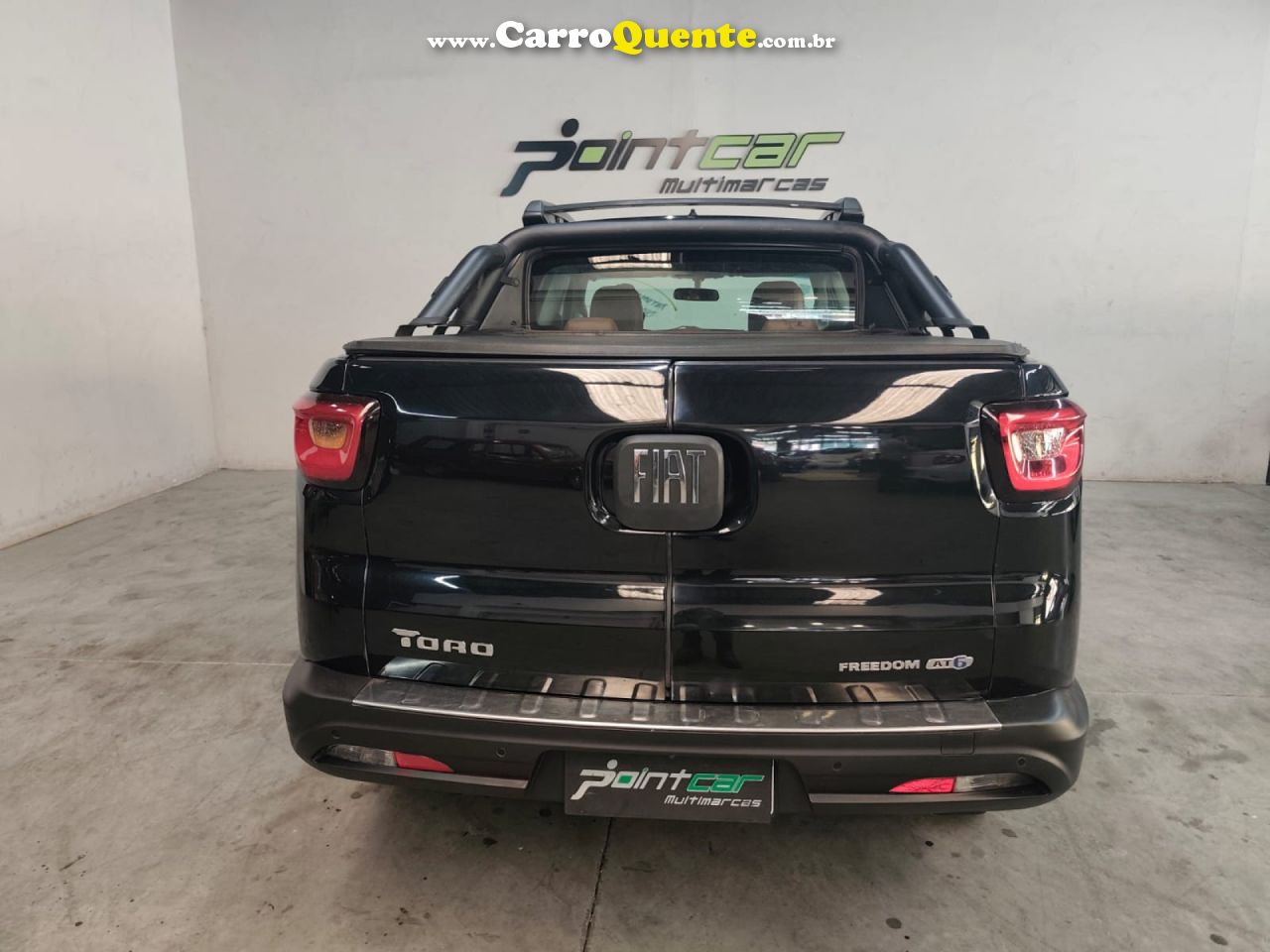 FIAT   TORO FREEDOM 1.8 16V FLEX AUT.   PRETO 2017 1.8 FLEX - Loja