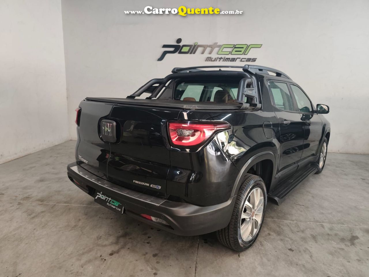 FIAT   TORO FREEDOM 1.8 16V FLEX AUT.   PRETO 2017 1.8 FLEX - Loja