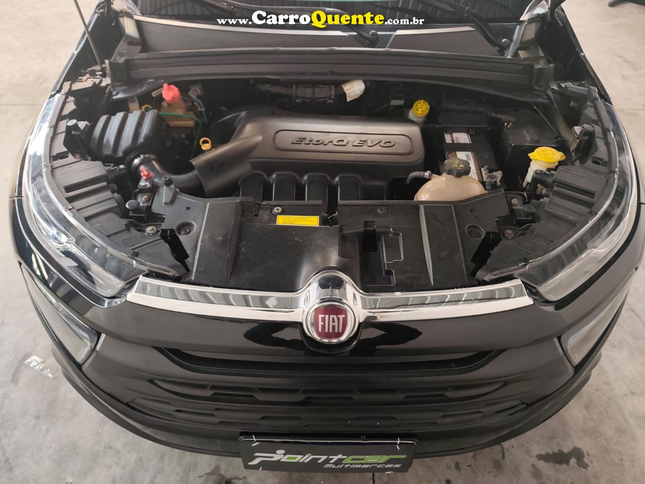 FIAT   TORO FREEDOM 1.8 16V FLEX AUT.   PRETO 2017 1.8 FLEX - Loja
