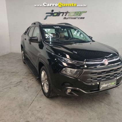 FIAT   TORO FREEDOM 1.8 16V FLEX AUT.   PRETO 2017 1.8 FLEX