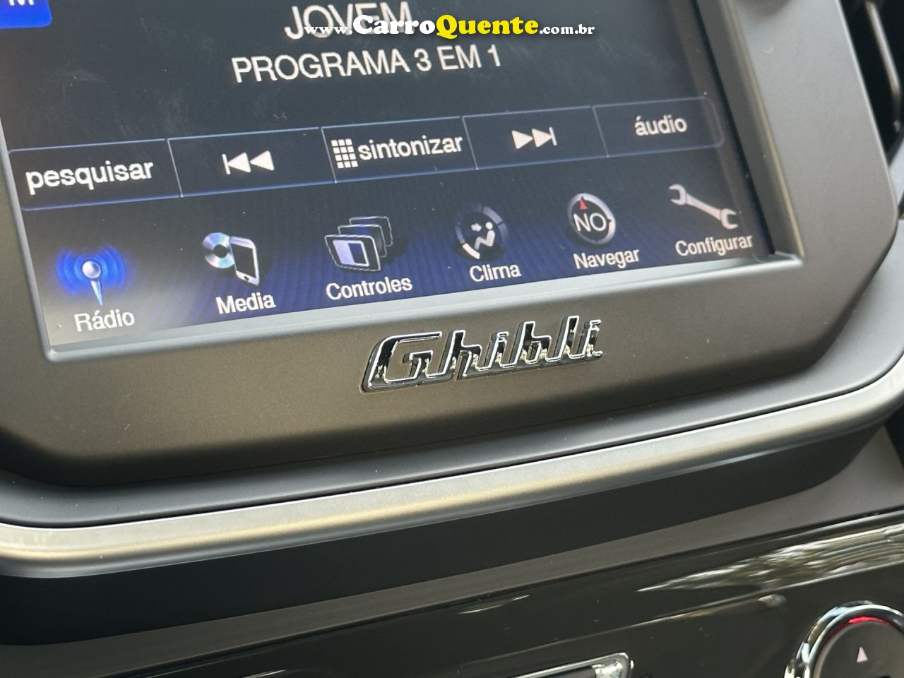 MASERATI   GHIBLI S Q4 3.0 V6 AUT.   PRATA 2014 3.0 V6 GASOLINA - Loja