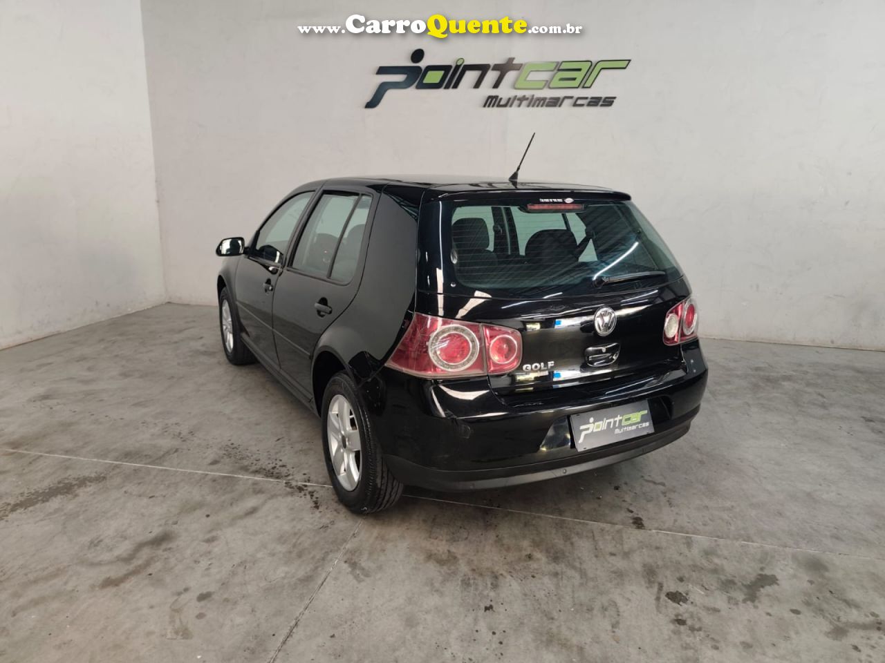 VOLKSWAGEN   GOLF 1.6 MI TOTAL FLEX 8V 4P   PRETO 2011 1.6 FLEX - Loja